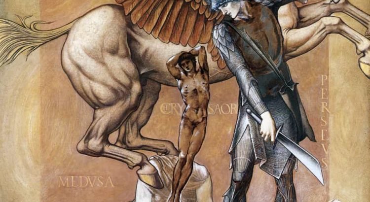 O nascimento de Crisaor e Pegasus