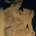Pasífae e o bebê Minotauro